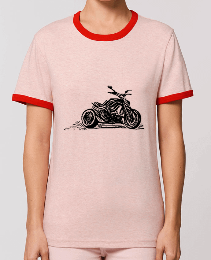 T-shirt moto par JE MO TO