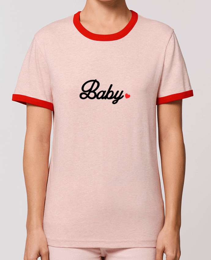 T-Shirt Contrasté Unisexe Stanley RINGER Baby por Nana