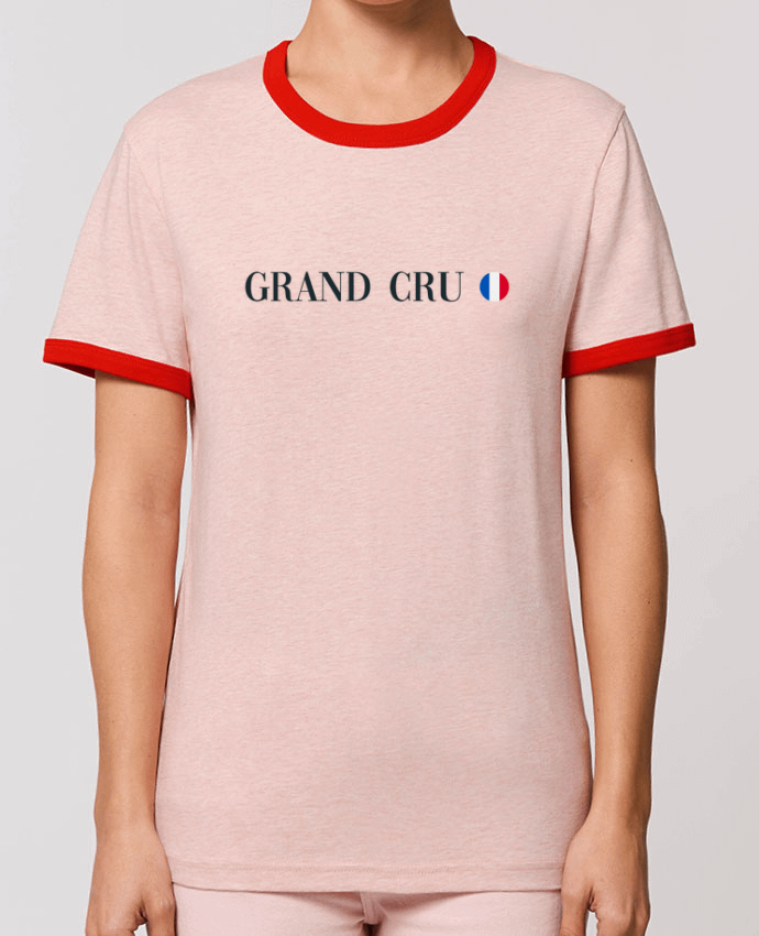T-Shirt Contrasté Unisexe Stanley RINGER Grand cru by Ruuud