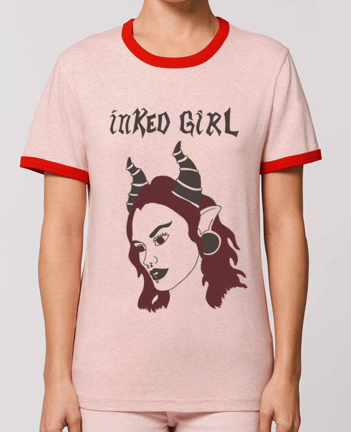 T-shirt inked girl par Yazz