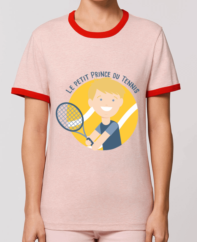 T-Shirt Contrasté Unisexe Stanley RINGER Le Petit Prince du Tennis by Le Petit Prince du Tennis