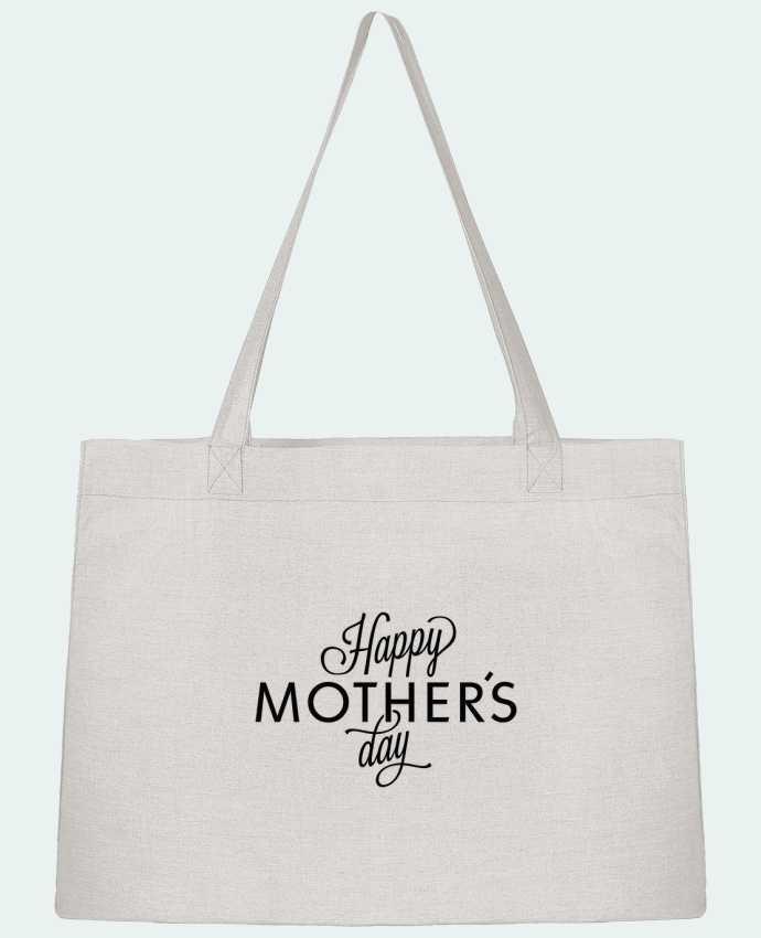 Shopping tote bag Stanley Stella Happy Mothers day by tunetoo