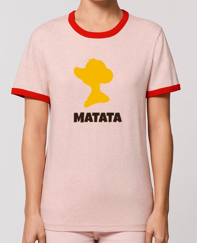 T-Shirt Contrasté Unisexe Stanley RINGER Hakuna Matata by tunetoo