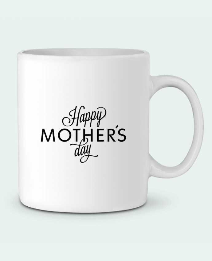 Ceramic Mug Happy Mothers day by tunetoo