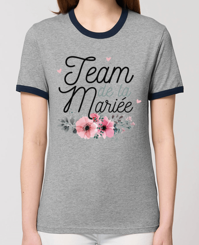 T-shirt Team de la mariée par La boutique de Laura