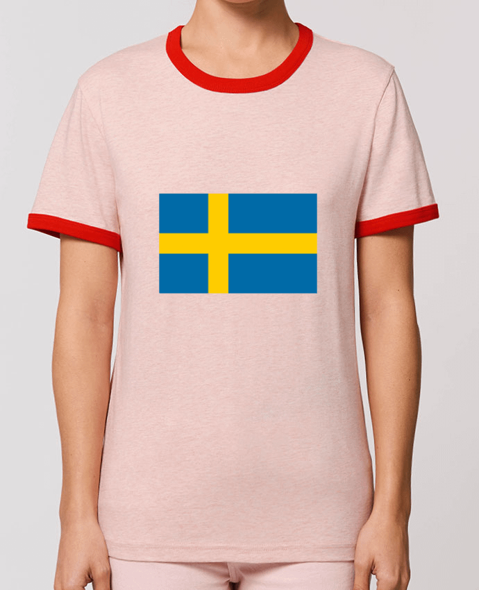 T-Shirt Contrasté Unisexe Stanley RINGER SWEDEN por Dott