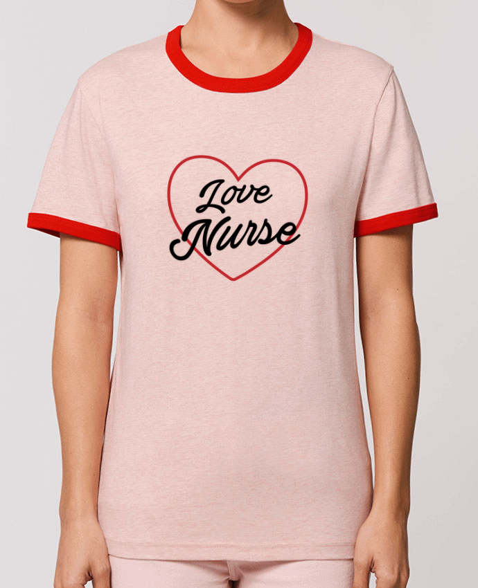 T-shirt Love Nurse par tunetoo