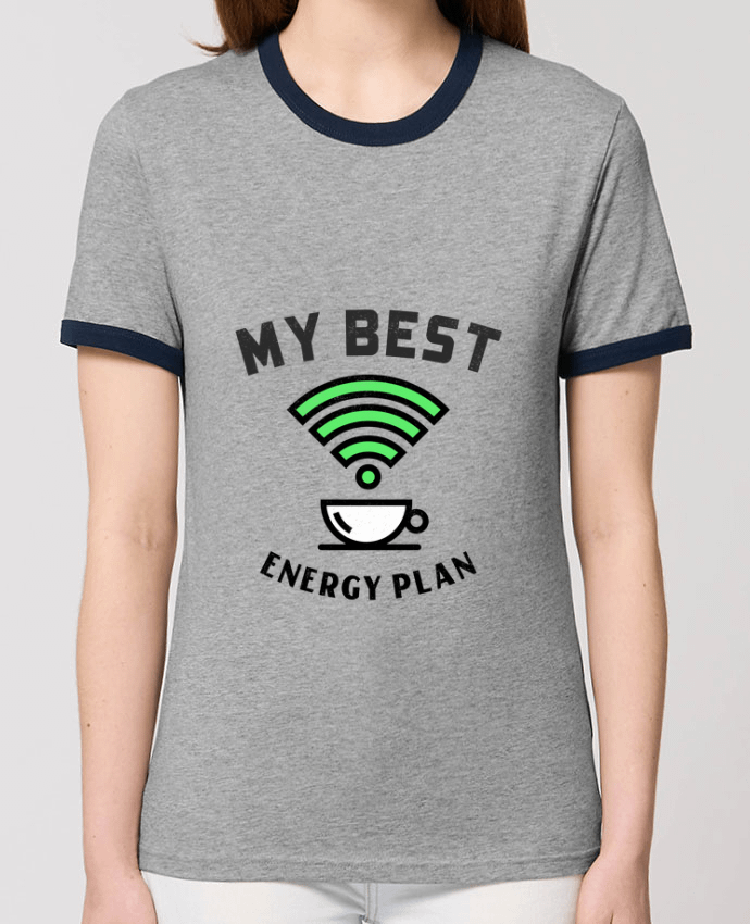 T-shirt The best energy plan par Bossmark