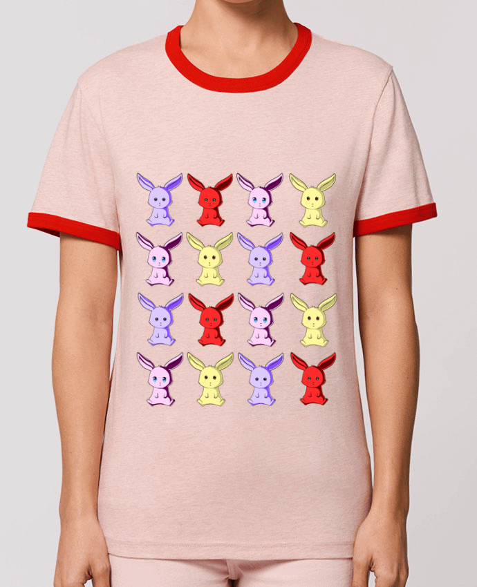 T-shirt Conejitos de Colores par MaaxLoL