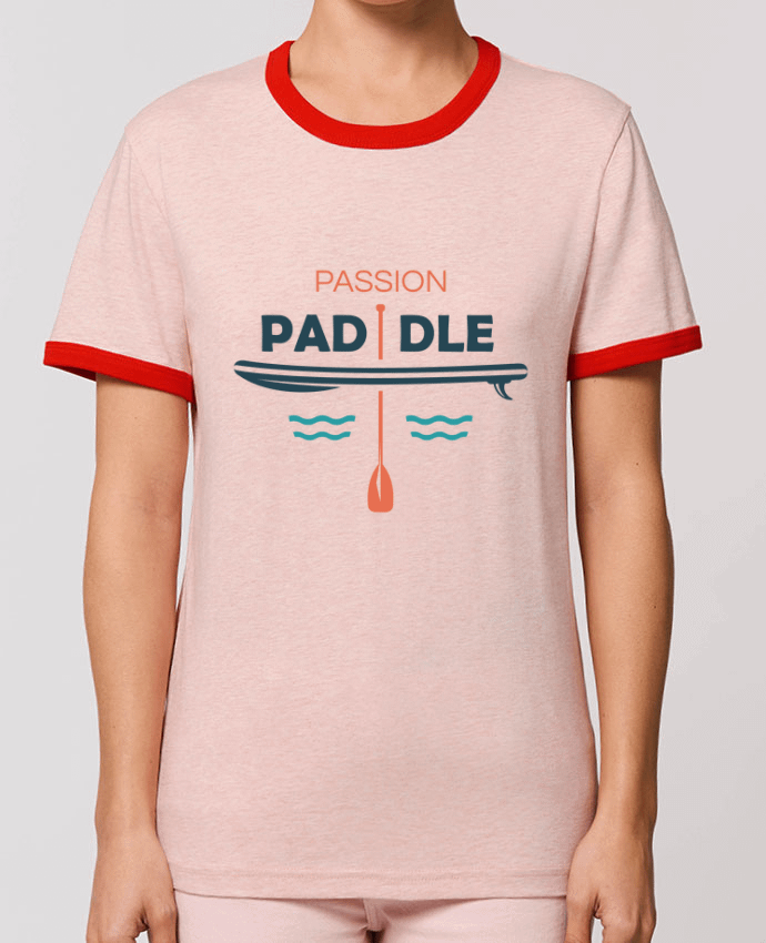 T-Shirt Contrasté Unisexe Stanley RINGER Passion Paddle by tunetoo