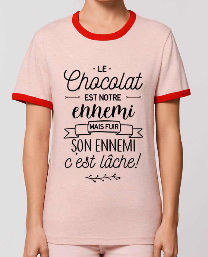 T-shirt Le chocolat notre ennemi par La boutique de Laura