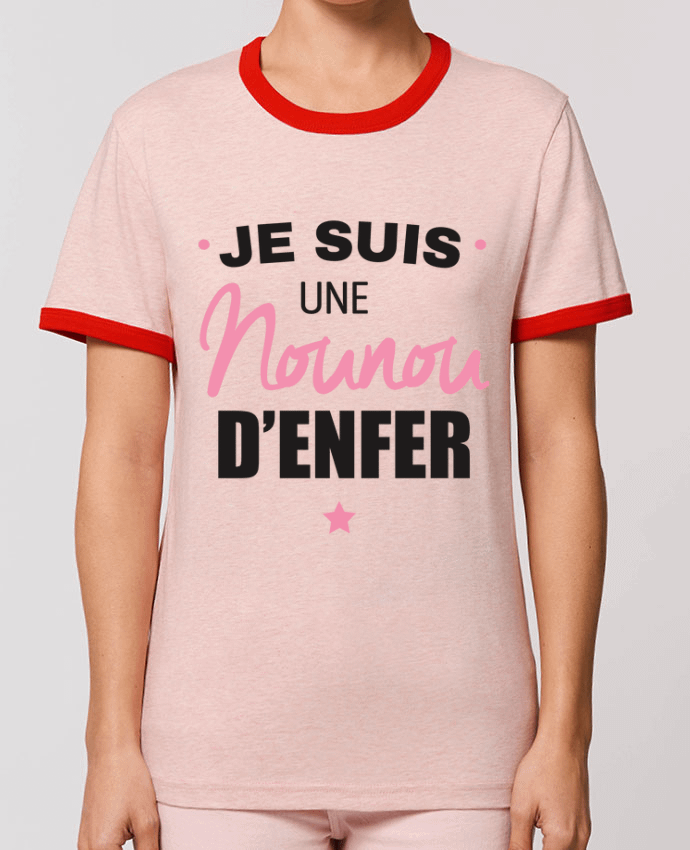 T-shirt Je suis une nounou d'enfer par La boutique de Laura