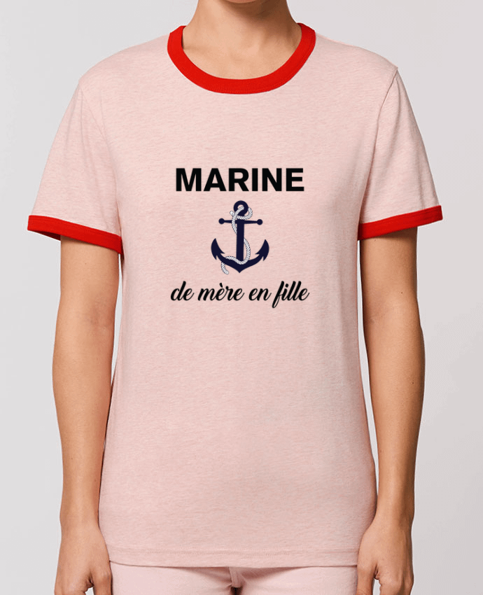 T-shirt Marine de mère en fille par tunetoo