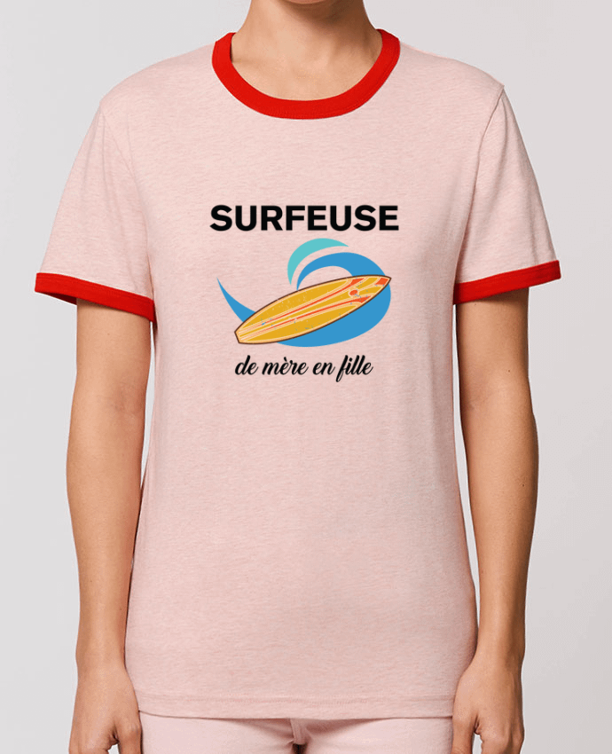 T-shirt Surfeuse de mère en fille par tunetoo