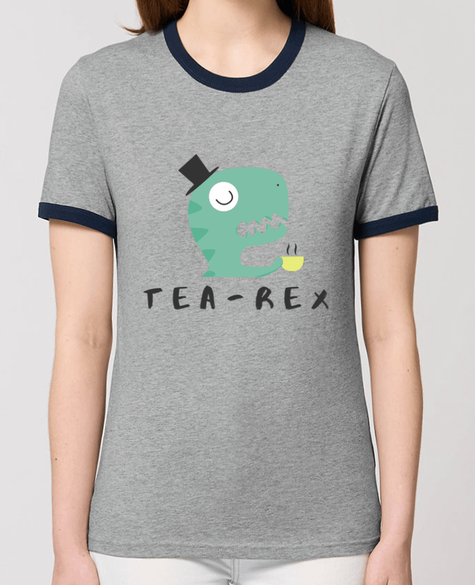 T-shirt brodé Tea-rex Par  tunetoo