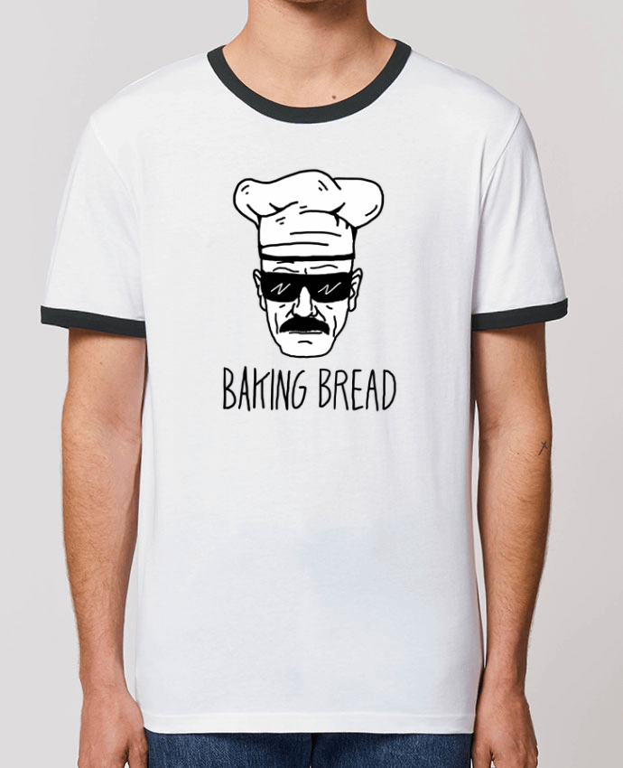 CAMISETA BORDES EN CONTRASTE UNISEX Stanley RINGER Baking bread por Nick cocozza