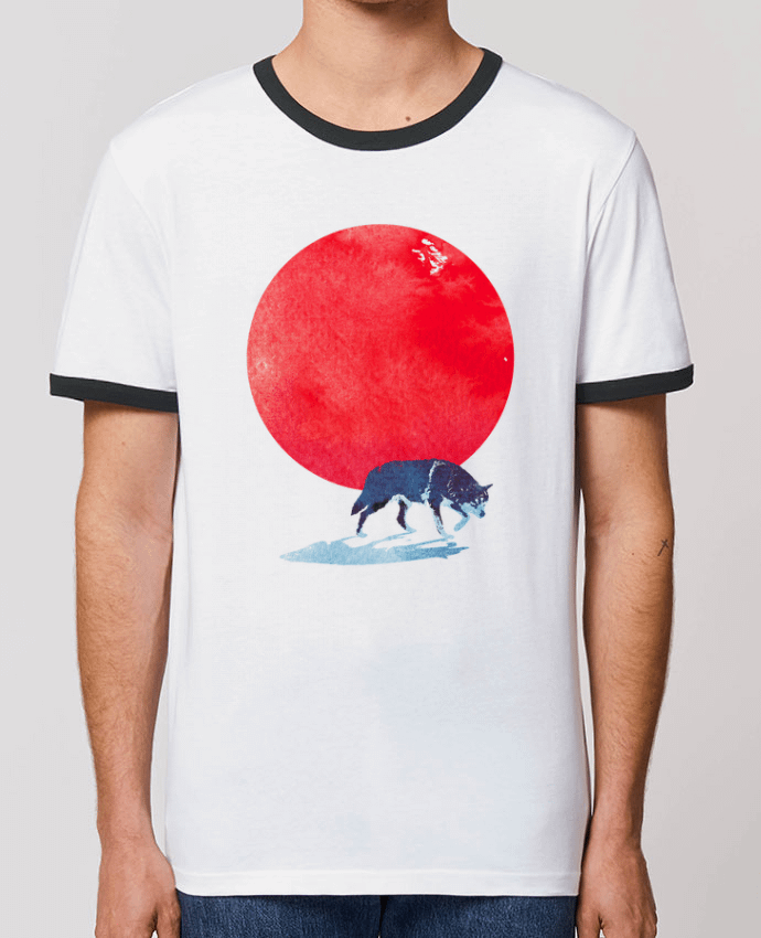 T-Shirt Contrasté Unisexe Stanley RINGER Fear the red by robertfarkas