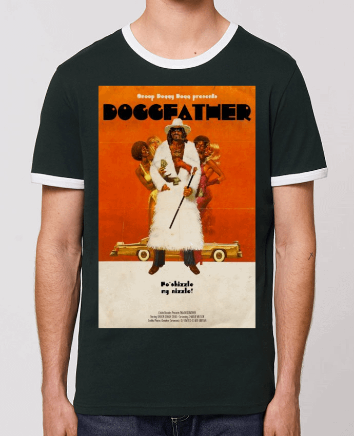 T-Shirt Contrasté Unisexe Stanley RINGER Doggfather by 