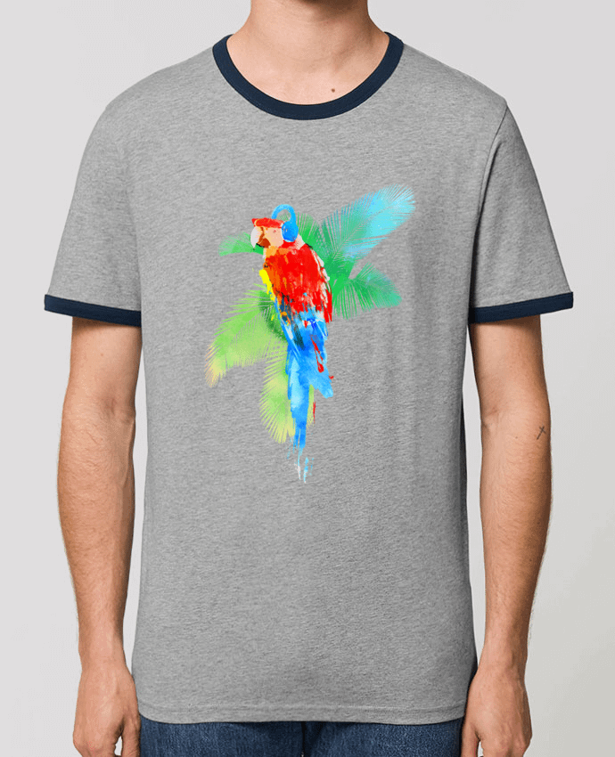 T-Shirt Contrasté Unisexe Stanley RINGER Tropical byty by robertfarkas