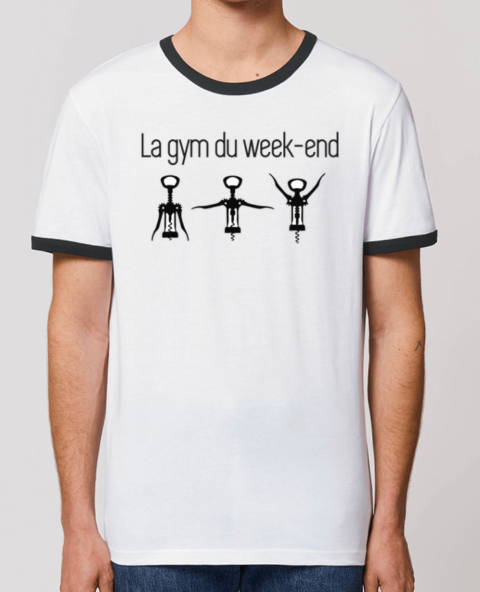 T-shirt La gym du week-end par Benichan