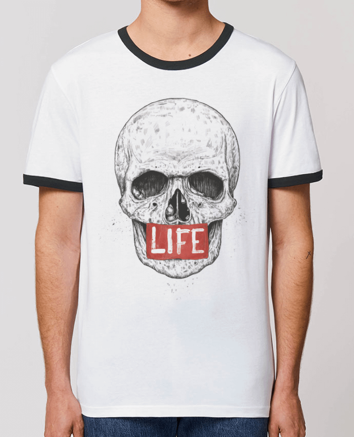 T-Shirt Contrasté Unisexe Stanley RINGER Life by Balàzs Solti