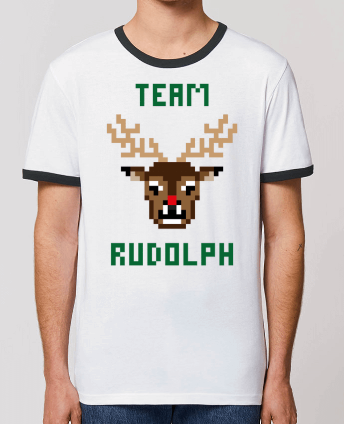 Unisex ringer t-shirt Ringer TEAM RUDOLPH by tunetoo