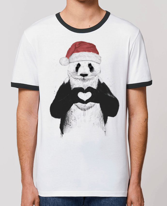 T-shirt Santa Panda par Balàzs Solti