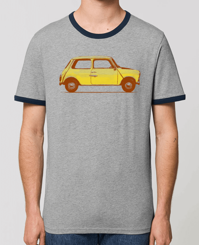 Unisex ringer t-shirt Ringer Mini by Florent Bodart