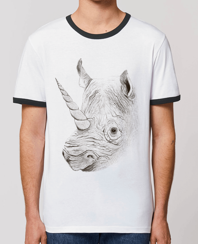 CAMISETA BORDES EN CONTRASTE UNISEX Stanley RINGER Rhinoplasty por Florent Bodart