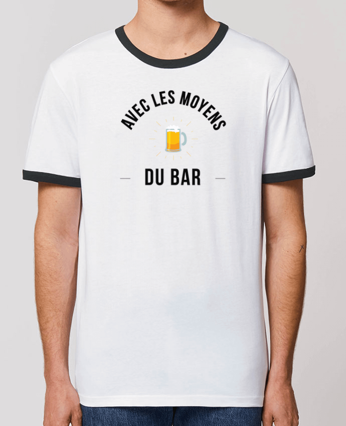 T-shirt Avec les moyens du bar par Ruuud