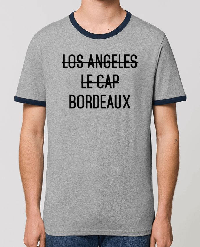 T-shirt 1er Bordeaux par tunetoo