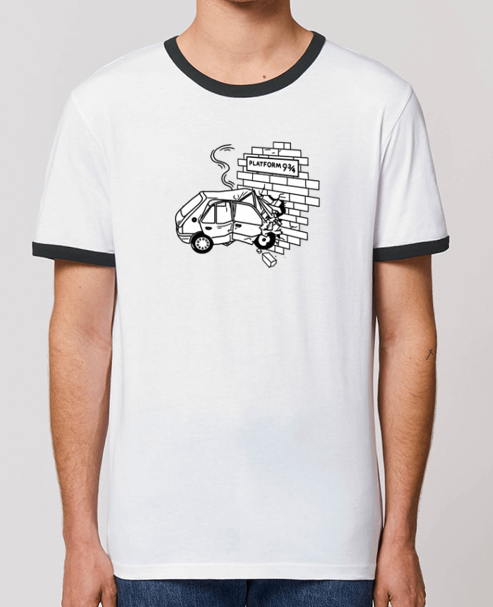 CAMISETA BORDES EN CONTRASTE UNISEX Stanley RINGER 205 por tattooanshort