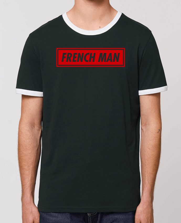 T-Shirt Contrasté Unisexe Stanley RINGER French man by tunetoo