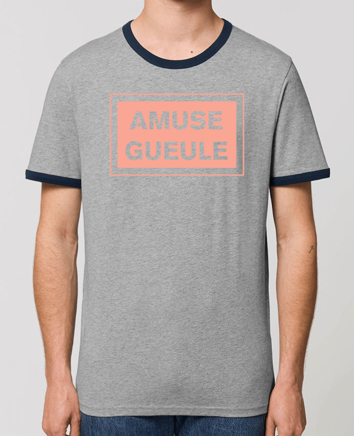 Unisex ringer t-shirt Ringer Amuse gueule by tunetoo