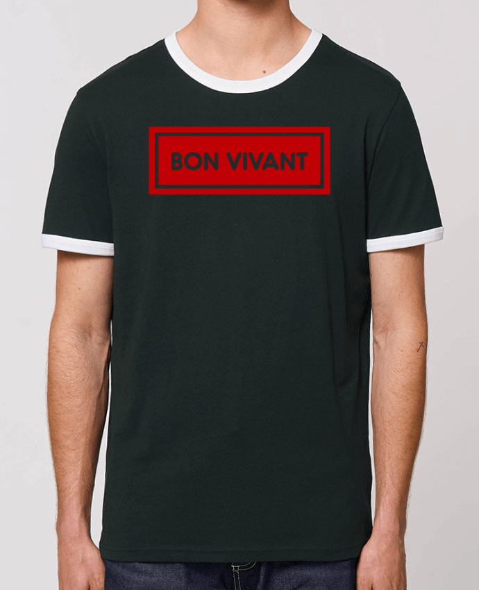 T-Shirt Contrasté Unisexe Stanley RINGER Bon vivant by tunetoo