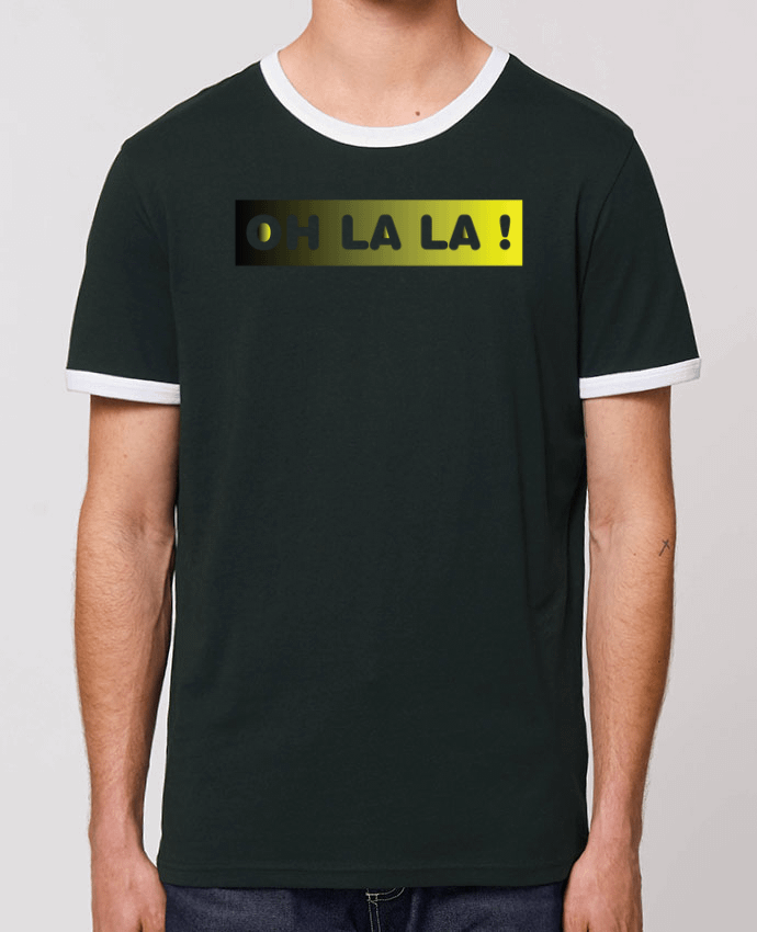 CAMISETA BORDES EN CONTRASTE UNISEX Stanley RINGER Oh la la ! por tunetoo