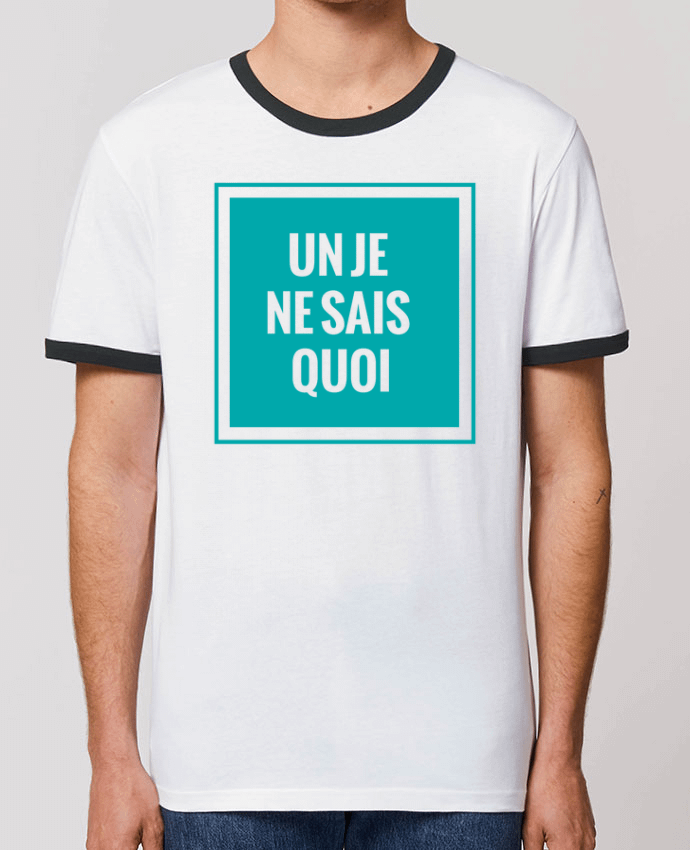 CAMISETA BORDES EN CONTRASTE UNISEX Stanley RINGER Un je ne sais quoi por tunetoo