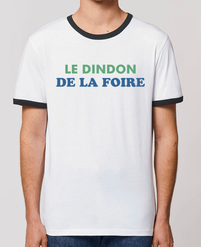 T-Shirt Contrasté Unisexe Stanley RINGER Le dindon de la foire by tunetoo