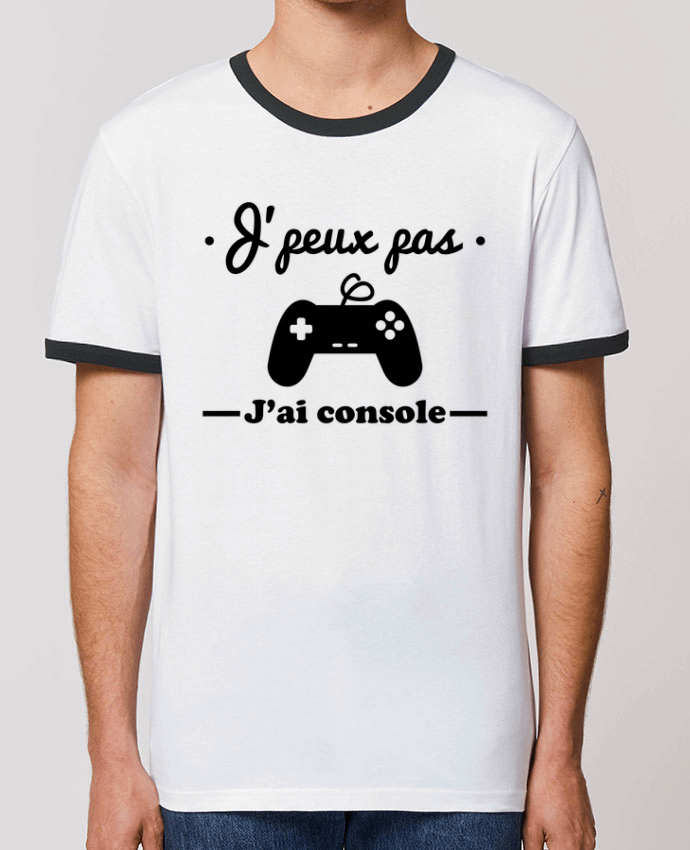T-shirt J'peux pas j'ai console ,geek,gamer,gaming par Benichan