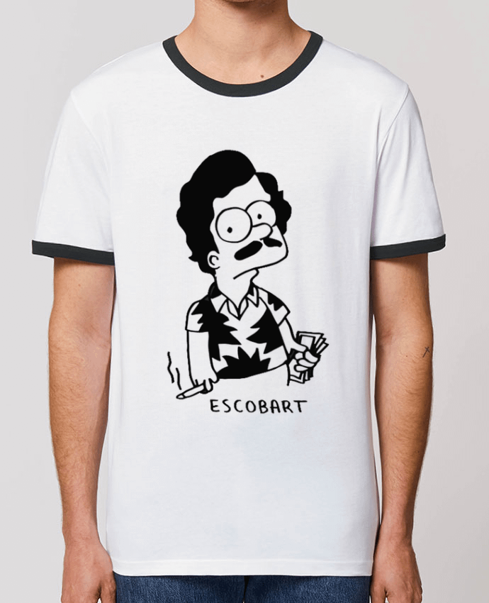 T-Shirt Contrasté Unisexe Stanley RINGER Escobart by NICO S.