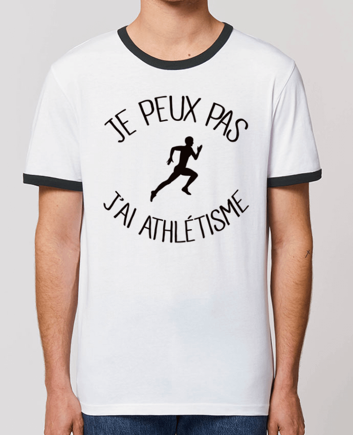 T-shirt Je peux pas j'ai Athlétisme par Freeyourshirt.com