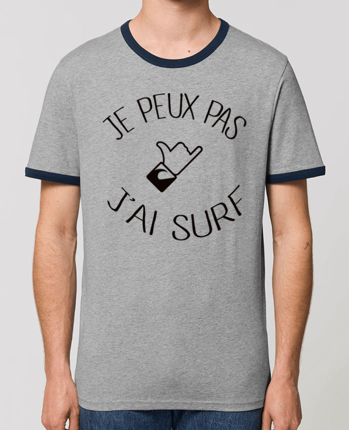 T-shirt Je peux pas j'ai surf par Freeyourshirt.com