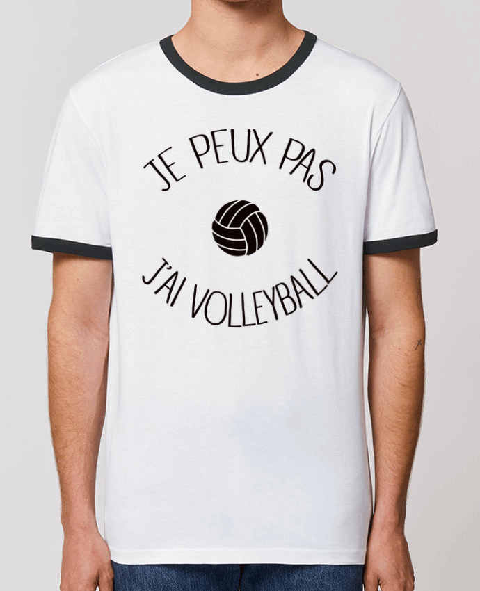 T-shirt Je peux pas j'ai volleyball par Freeyourshirt.com