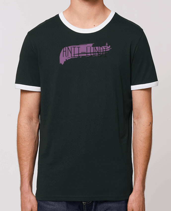 Unisex ringer t-shirt Ringer Anti-lundi by tunetoo