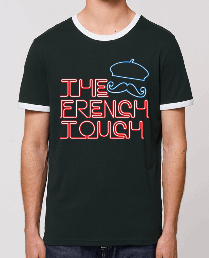 T-Shirt Contrasté Unisexe Stanley RINGER The French Touch by Freeyourshirt.com