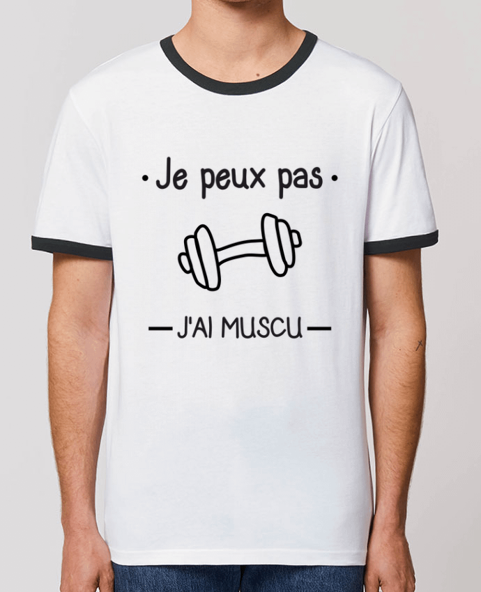 T-shirt Je peux pas j'ai muscu, musculation par Benichan
