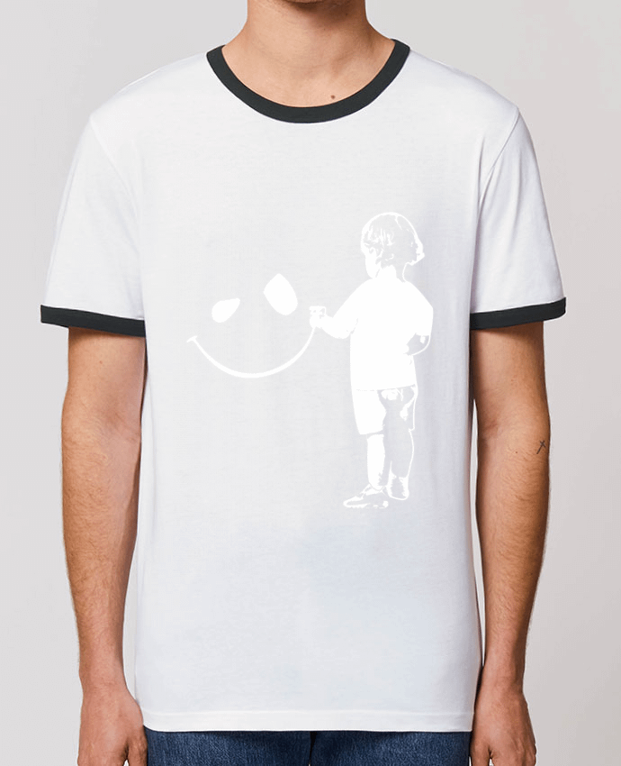 T-Shirt Contrasté Unisexe Stanley RINGER enfant by Graff4Art