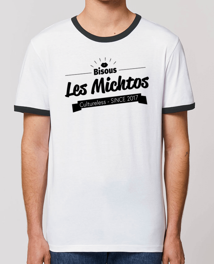 T-shirt Bisous les michtos par Axel Sedilliere