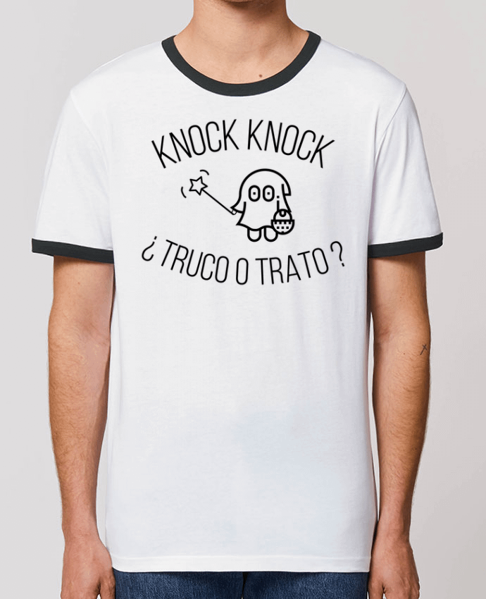 T-shirt Knock Knock ¿Truco o Trato? par tunetoo