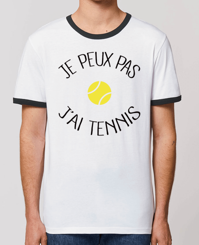 T-shirt Je peux pas j'ai Tennis par Freeyourshirt.com